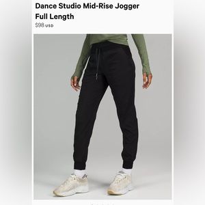 Lululemon Dance Studio Mid-Rise Jogger Full Length